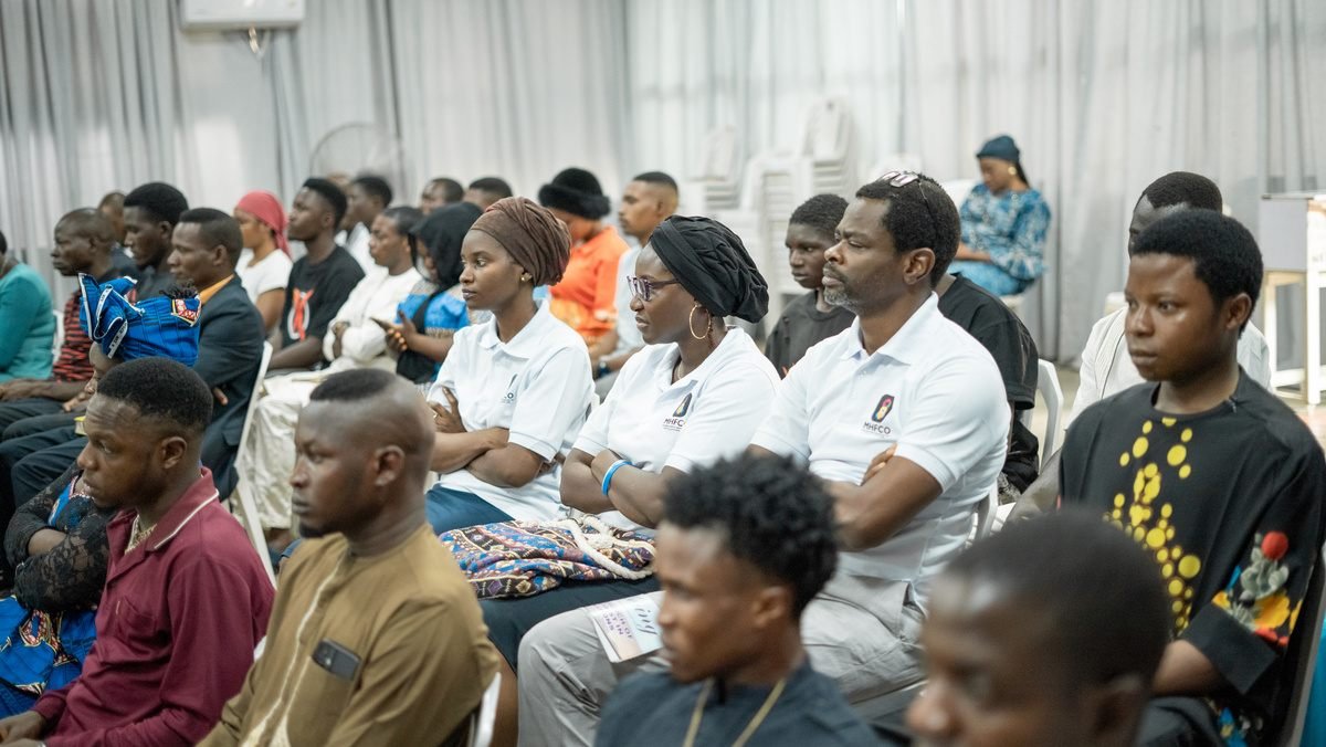 Audience at the awareness session