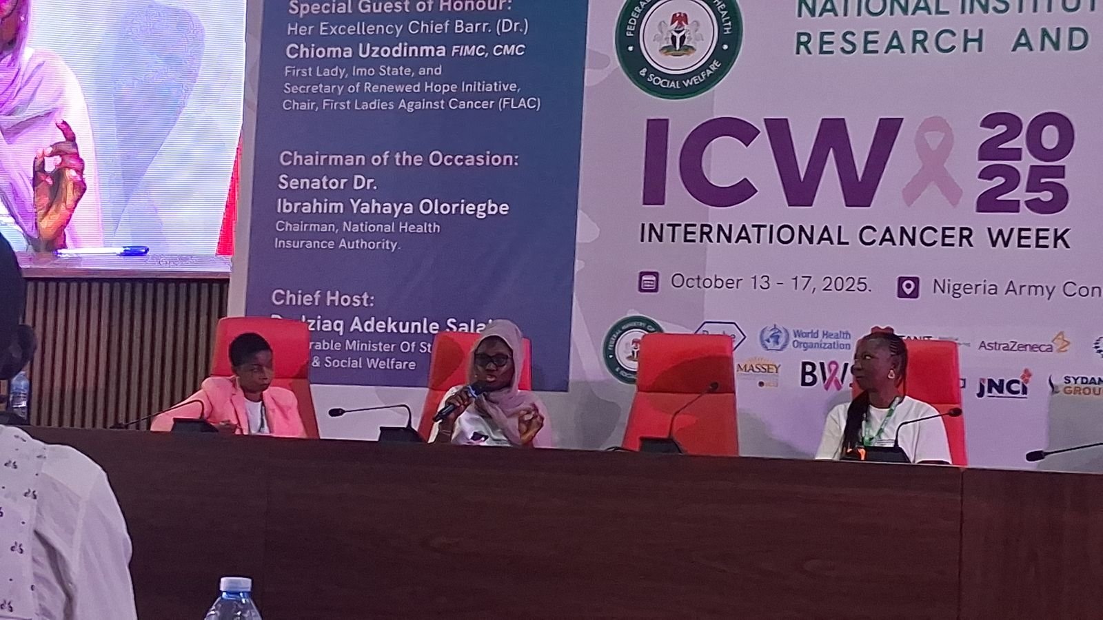 Panel session at International Cancer Week 2025