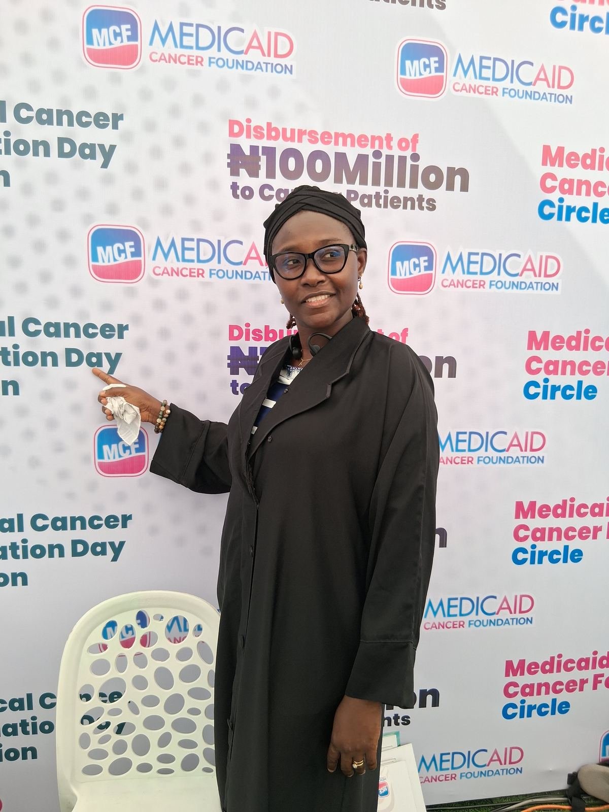 MHFCO at the Medicaid Cancer Foundation's ₦100 million disbursement to cancer patients