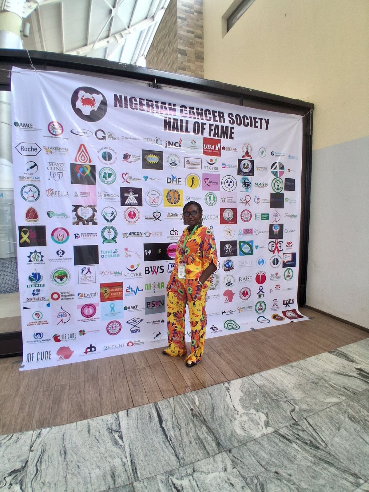 MHFCO at the Nigerian Cancer Society Hall of Fame